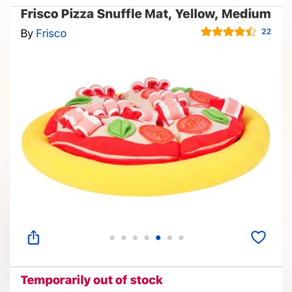 Frisco Pizza Snuffle Mat